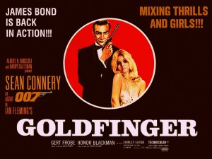 James Bond Goldfinger Wallpaper